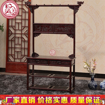 實(shí)木衣帽架，告別凌亂空間