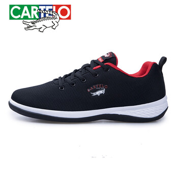 卡帝樂（CARTELO）跑步鞋黑紅色 39