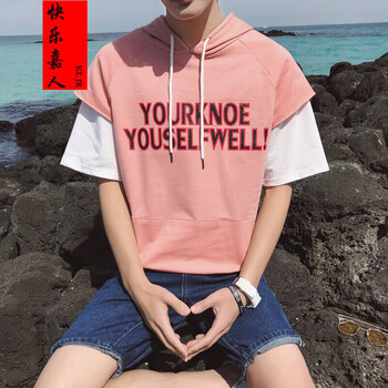 快樂嘉人 長袖 男士T恤 W18604粉紅色 XL，L，XXL，XXXL，M