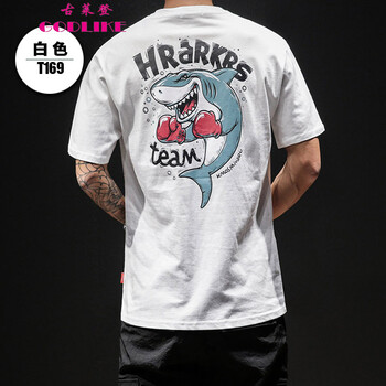 古萊登（GODLIKE） 短袖 男士T恤 T169白色 XL，L，XXL，XXXL，M