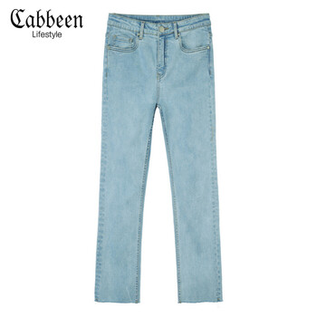 卡賓（CABBEEN）  喇叭褲 女 九分褲 牛仔褲