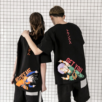 快樂嘉人 短袖 男士T恤 黑色悟天 S，XL，L，M，XXL，XXXL