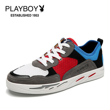 花花公子（PLAYBOY）男士紅色（透氣款） 41