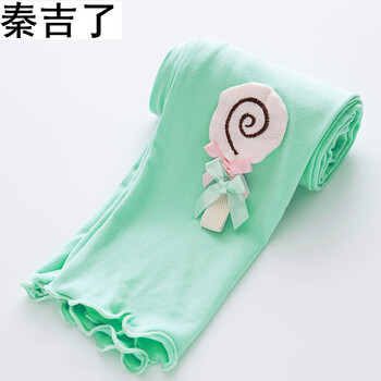 女童韓版繡花打底褲