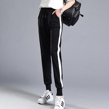 LAXJOY朗悅  高腰 哈倫褲 女 九分褲 休閑褲