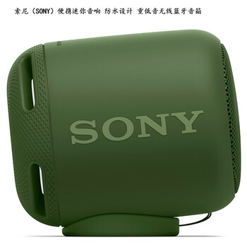 索尼（SONY） xb10 音箱/音響 綠色
