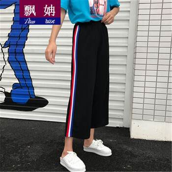 飄姌（Piaoran） 低腰  女 九分褲 休閑褲