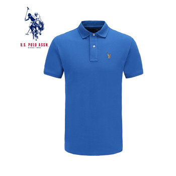 U.S.POLO ASSN. 短袖 男士T恤 寶藍色 