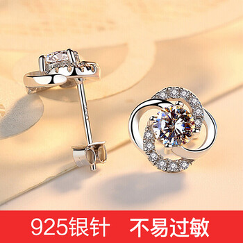 KASIYU耳釘925，鋯石