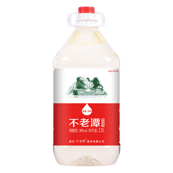 不老潭38度2500ml，750ml及以上 濃香型，濃香