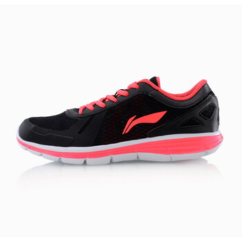 李寧（LI-NING）跑步鞋黑/熒光焰紅/白 35，36，37，38，39，35.5