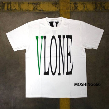 窈蕊黛 短袖 男士T恤 VLONE 白色 