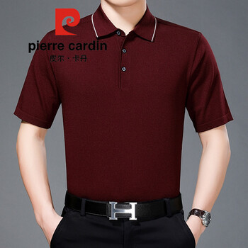 皮爾卡丹（pierre cardin） 短袖 男士T恤 紅色（3037） 