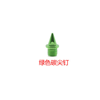 魅扣跑步鞋熒光綠碳釘 