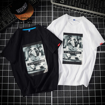 古萊登（GODLIKE） 短袖 男士T恤 黑色T329酷法斗 S，XL，L，XXL，XXXL，M