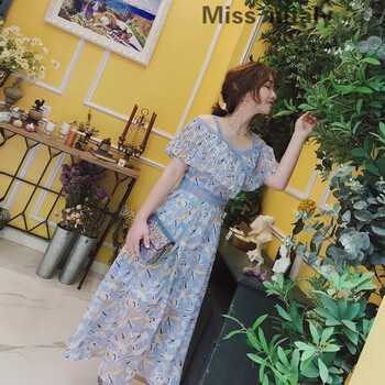 miss nitaly 碎花 拼接，印花，蕾絲 連衣裙