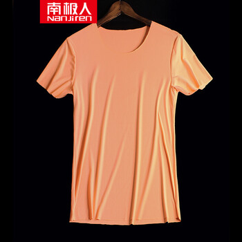 南極人（Nanjiren） 短袖 男士T恤 橘色 XL，L，M，XXL，XXXL