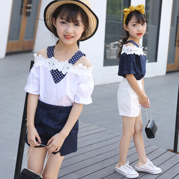 潮女童套裝