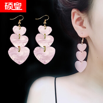 碩皇耳環(huán)合金，合成水晶
