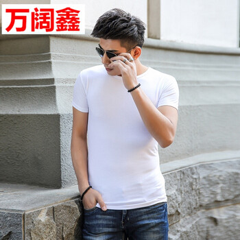 罕都（HANDU） 短袖 男士T恤 白色(短袖圓領(lǐng)) S，XL，L，M