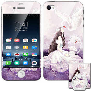 iphone4s彩繪手機(jī)殼