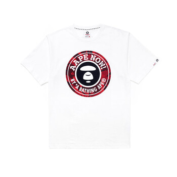 Aape 短袖 男士T恤 AAPTEM2154XXA白紅 