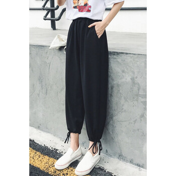 暢印 高腰 燈籠褲 女 九分褲 休閑褲