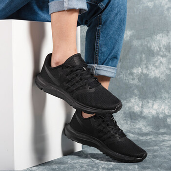 耐克（NIKE）跑步鞋2018夏款飛線黑色909006-019 38