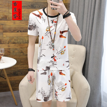 古萊登（GODLIKE） 短袖 男士T恤 金魚白 XL，L，M，XXXL，XXL