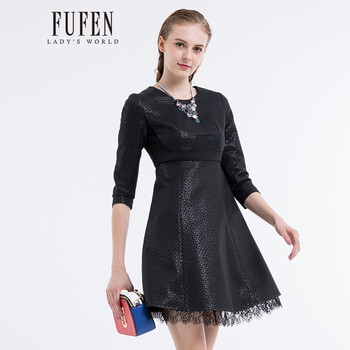 FUFEN  深V款 連衣裙