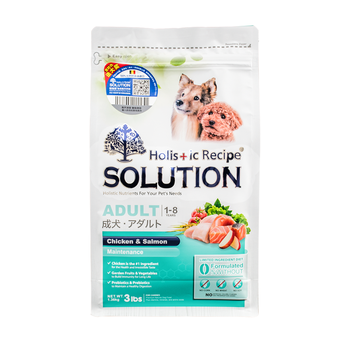 耐吉斯 混合味口味離乳期狗糧 成犬糧3lbs（1.36kg）
