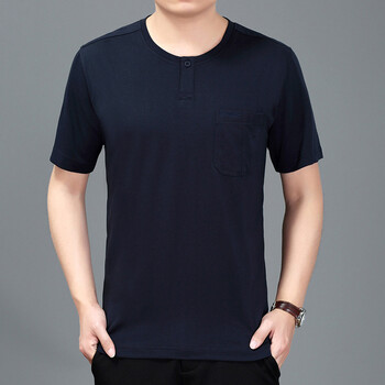 南極人（Nanjiren） 短袖 男士T恤 寶藍(lán)810短袖 XL，L，XXXL，M，XXL