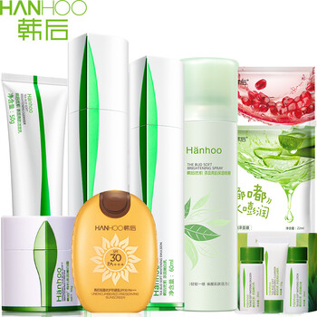 韓后（Hanhoo）套裝/禮盒美白，控油平衡，細(xì)致毛孔，提拉緊致，保濕，淡斑，補(bǔ)水，深層清潔