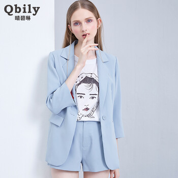 晴碧琳（qbily）小西裝七分袖