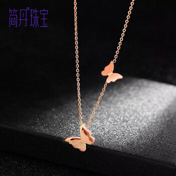 蝴蝶鈦鋼項(xiàng)鏈