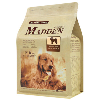 MADDEN 雞肉口味成犬狗糧 比熊成犬專用糧500g