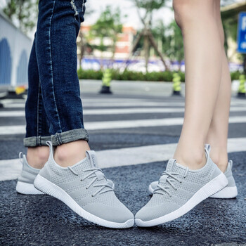 炫步跑步鞋612男女款-淺灰 44，35，36，37，38，39，40，41，42，43