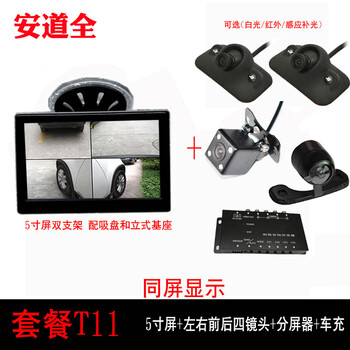 雙畫面車載顯示屏