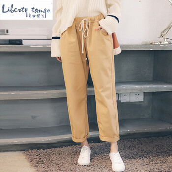自由探戈（Liberty tango） 低腰 直筒褲 女 九分褲 牛仔褲