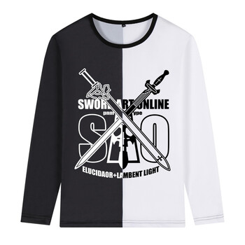 痛仰（tongyang） 長袖 男士T恤 08黑白色 S，XL，XS，L，XXL，M