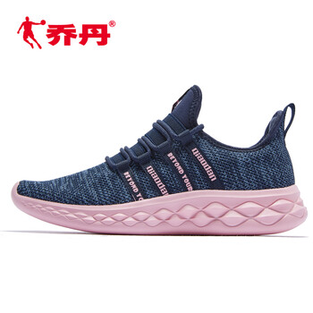 喬丹跑步鞋學(xué)院藍(lán)/嫩粉-網(wǎng)面 35，37.5，36，37，38.5，38，39，40，35.5