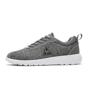樂(lè)卡克（Le coq sportif）跑步鞋灰色 