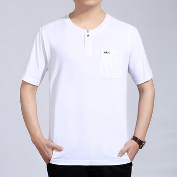 其他品牌 短袖 男士T恤 漂白色1368# 