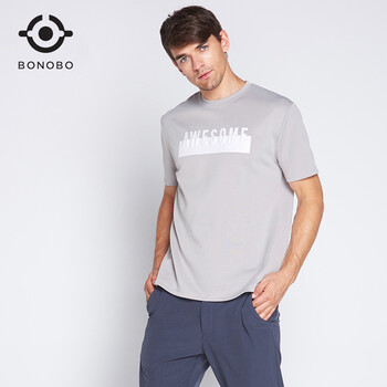 BONOBO 短袖 男士T恤 163 斑駁淺灰 
