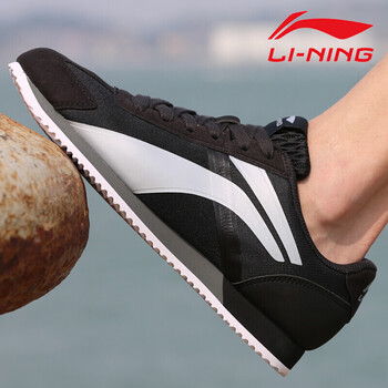 李寧（LI-NING）跑步鞋怒海黑 42