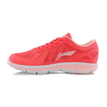 李寧（LI-NING）跑步鞋熒光焰紅/熒光桃紅 35，36，37，38，39，35.5