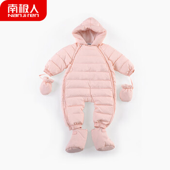 嬰兒羽絨連體服冬
