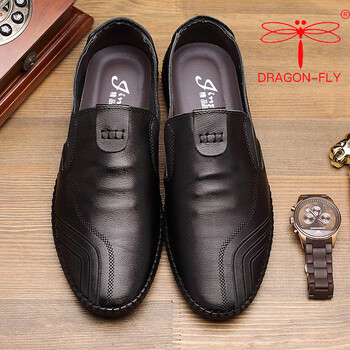 蜻蜓牌男士101黑色 42