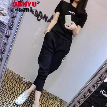 淡雨（DANYU）  短袖 T恤 女 圓領(lǐng)