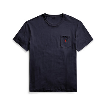 Polo Ralph Lauren 短袖 男士T恤 B82-海軍藍(lán) 